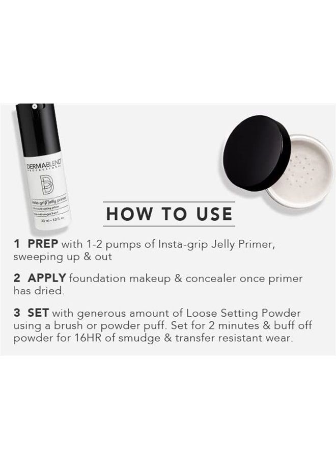 Loose Setting Powder, Face Powder Makeup & Finishing Powder, Mattifying Finish and Shine Control