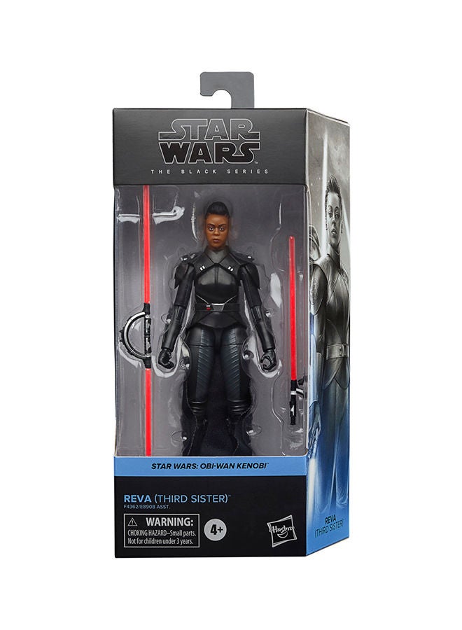 Star Wars The Black Series Reva (Third Sister) Toy 6-Inch-Scale Star Wars Obi-Wan Kenobi Collectible Action Figure Toys Kids Ages 4 And Up
