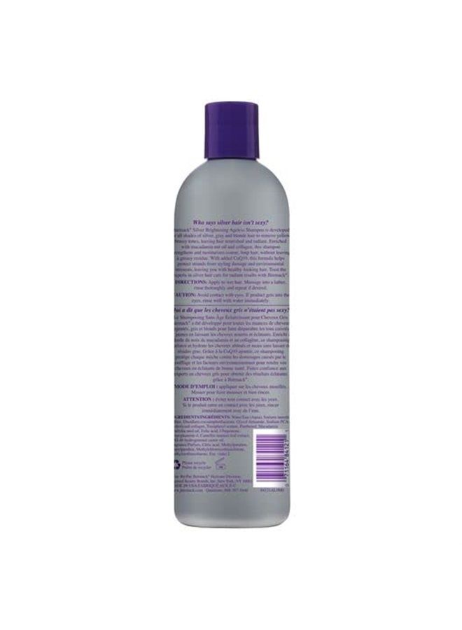 Silver Brightening Purple Shampoo Set of 3 for all types of silver, grey, and blonde hair