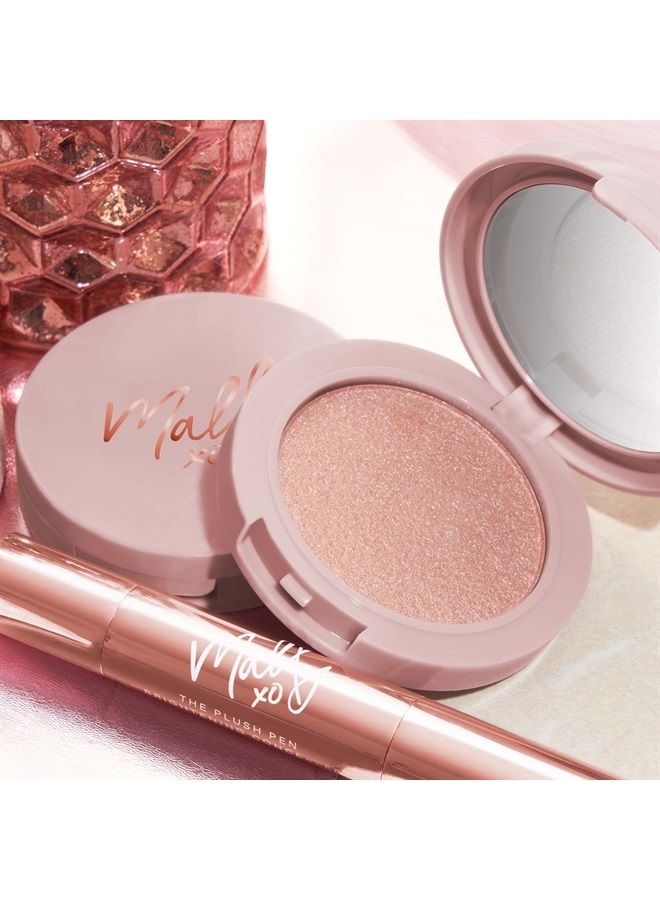 Positive Radiance Skin Perfecting Highlighter, Liquid-Powder Luminous Formula, Pearlicious Pink