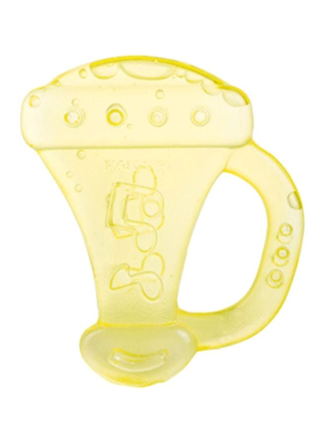 Cooling Teether, 4+ Months - Trumpet, Yellow