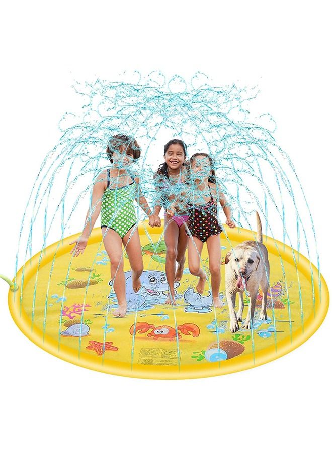 Backyard Kids Water Inflatable Sprinkler And Splash Play Mat Toy