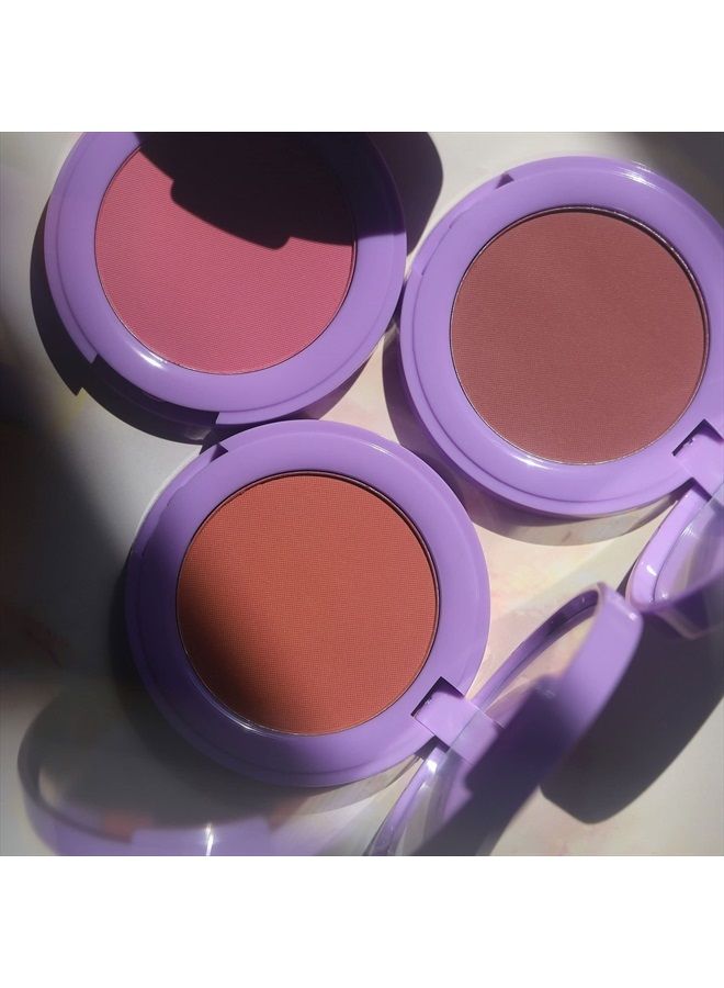 In Bloom Powder Blush | vegan & cruelty-free, fragrance-free, highly pigmented, primer-infused | 3.8g (Liv On Sunday)