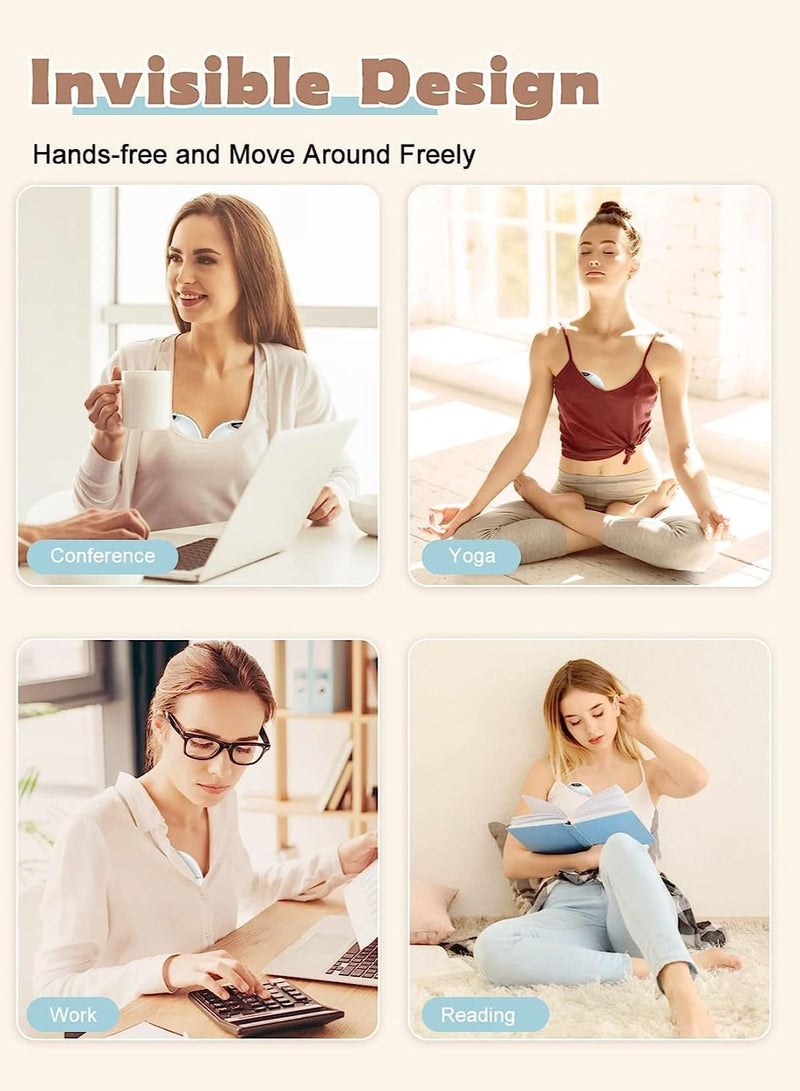 Wearable, Hands Free, Electric Portable Breast Pump With 4 Mode And 9 Levels - 1 Piece