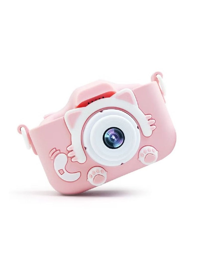 Kids Camera for Boys and Girls 3-9 Years Old, Selfie Camera, Kids Video Recording Camera, Camera for Toddlers (Pink)