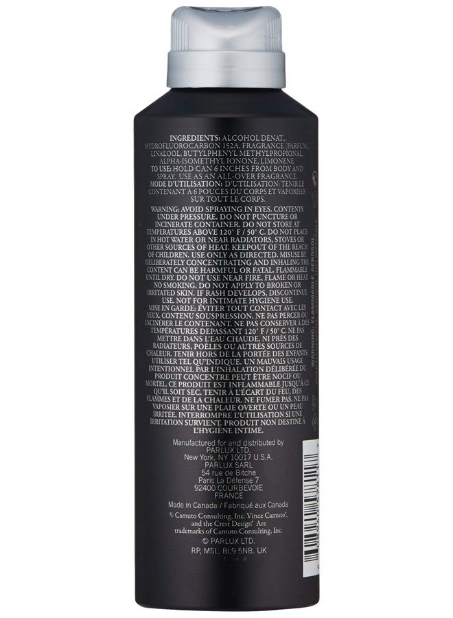 Classic Body Spray for Men, 6 Fl Oz