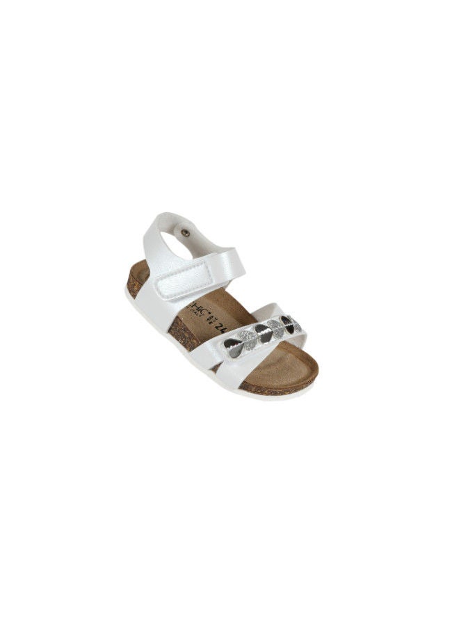 Biochic Girls Backstrap Sandal 012-428 804CMT-White