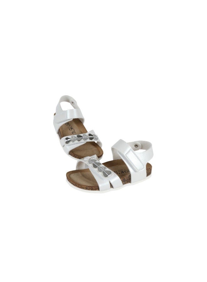 Biochic Girls Backstrap Sandal 012-428 804CMT-White