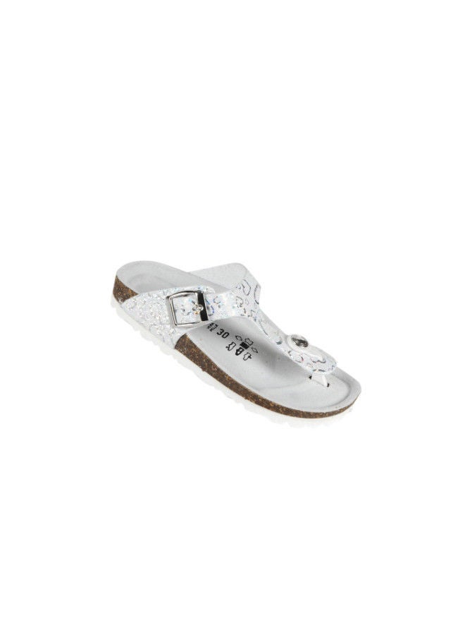 Biochic Girls Thong Sandals 012-419 830-White