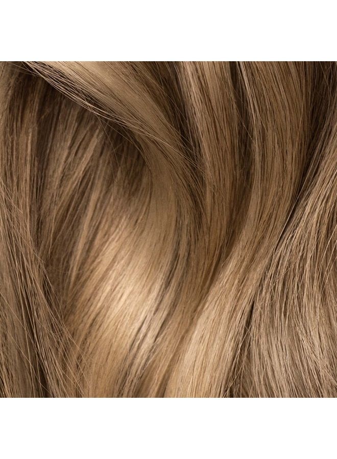 Permanent Color Kit OUT IN MALIBU - Natural Blonde 8N | Easy Application + Strengthen + Shine | Vegan + Cruelty Free + Ammonia Free | 4.75 Oz
