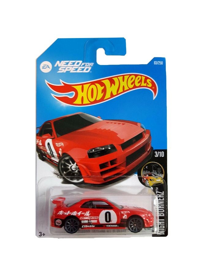 Need For Speed Nissan Skyline GTR Diecast Car 83/250