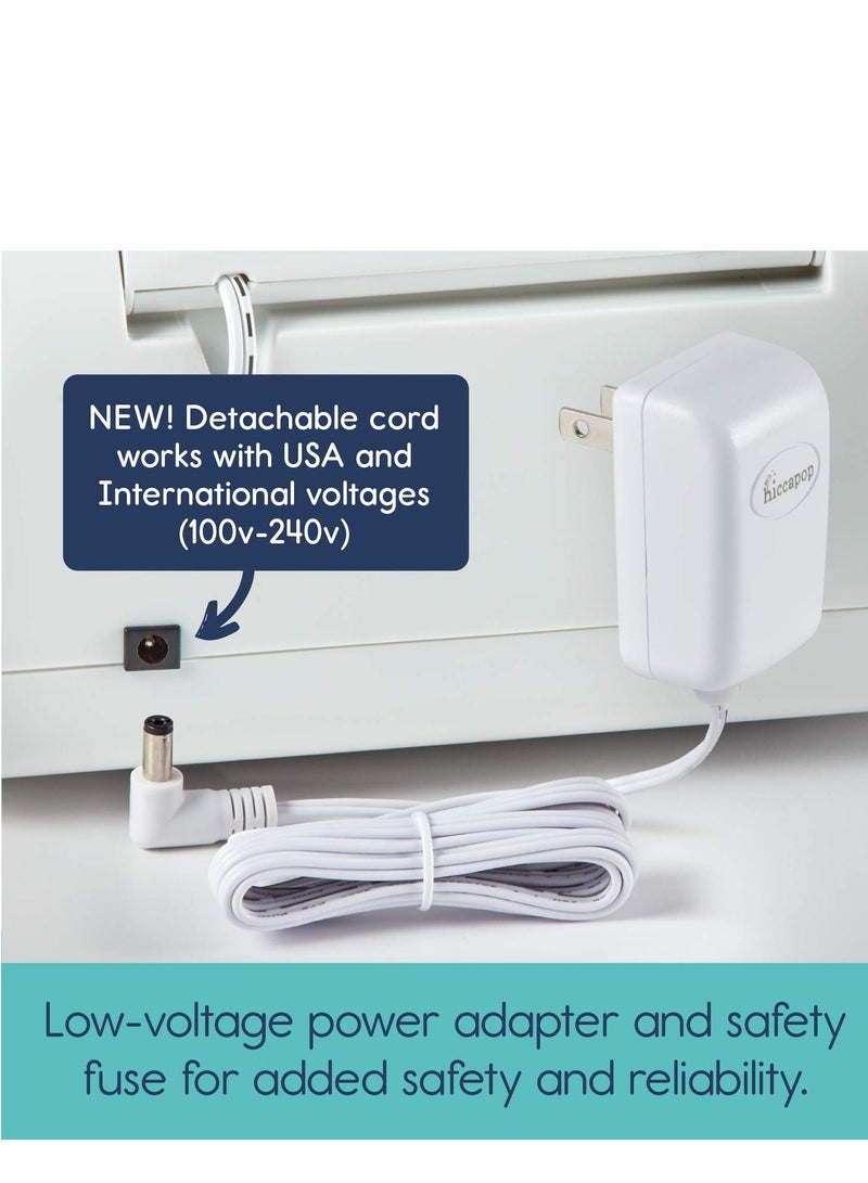 hiccapop Wipe Warmer and Baby Wet Wipes Dispenser Case with Changing Light