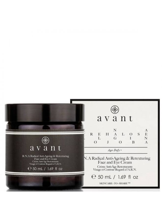 Avant Skincare R.N.A Radical Anti-Ageing and Retexturing Face and Eye Cream 50ml