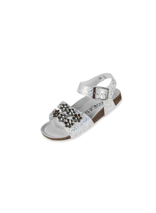 Biochic Girls Backstrap Sandal 012-430 864MVT-White