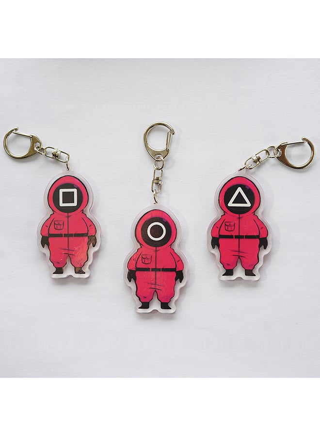 Squid Game Acrylic Creative Key Chain 6cm