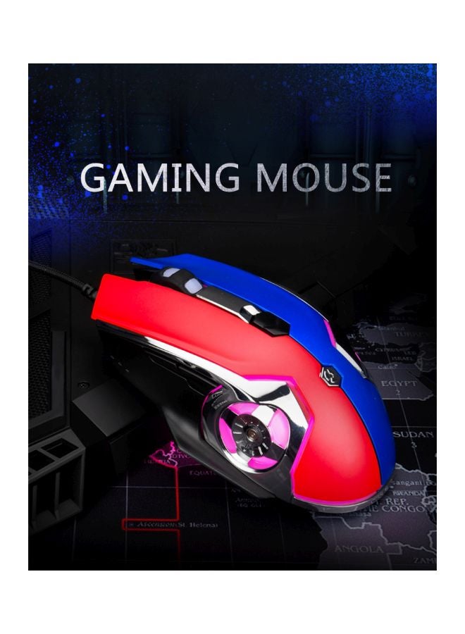 USB Wired Optical Gaming Mouse Multicolour