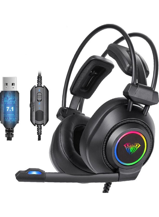 Professional Over-Ear Wired Gaming Headset For PS4/PS5/XOne/XSeries/NSwitch/PC