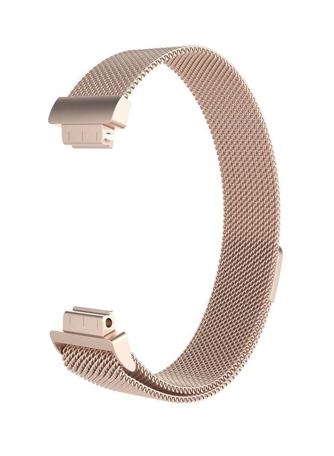 Replacement Band For Fitbit Inspire/Inspire Hr 7inch Rose Gold