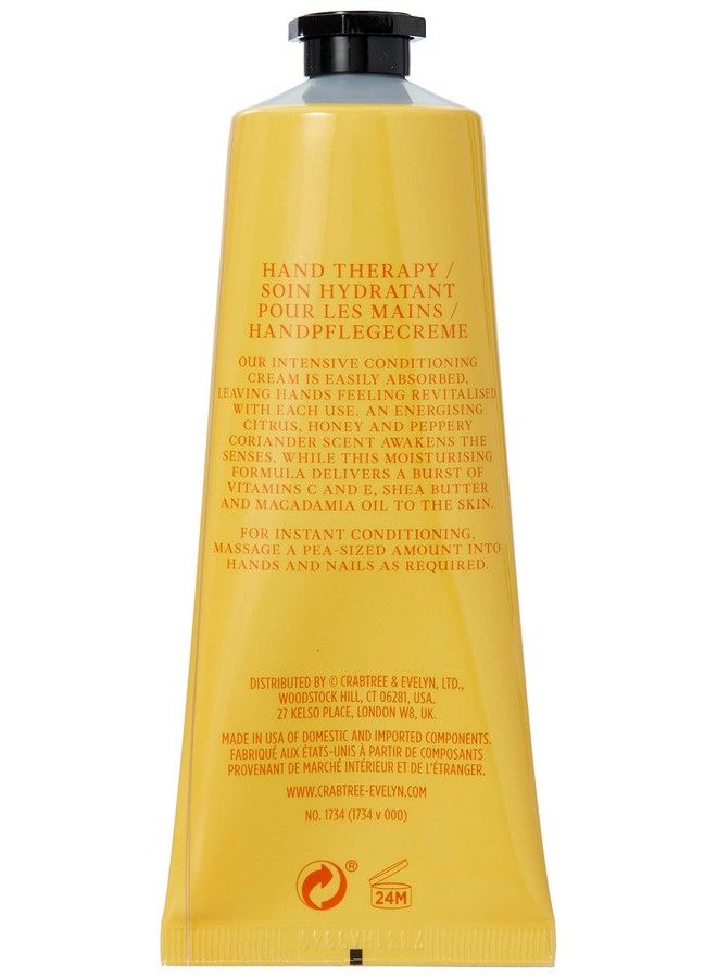 Citron & Corriander Energising Hand Therapy 3.45 Oz