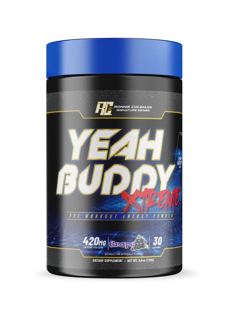 Ronnie Coleman Yeah Buddy Xtreme Pre-Workout 30 Servings Grape