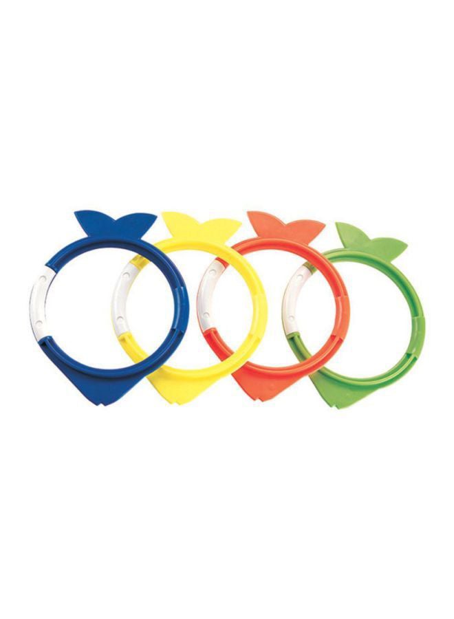 4-Piece Hydro Swim Lil Fish Dive Rings 20x14cm