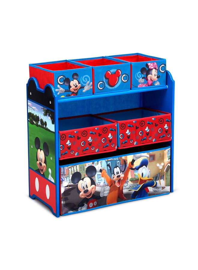 Mickey Mouse Multi-Bin Toy Organizer