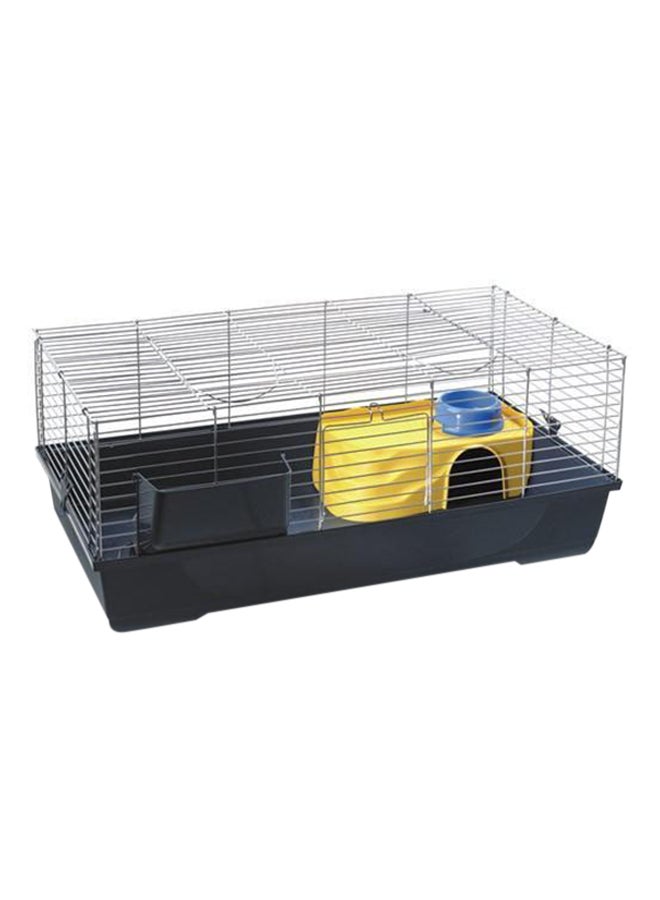 Baldo Cage For Rabbit Black/Yellow/Blue