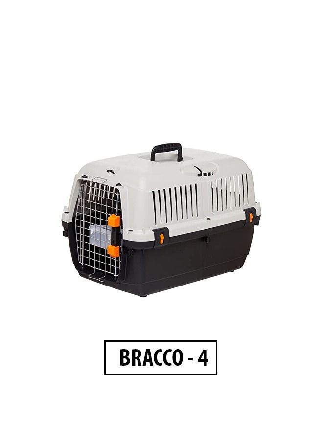 Travel Carrier 4 Grey And Black