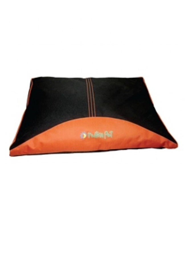 Waterproof Pet Bed Orange/Black 85x55x8cm