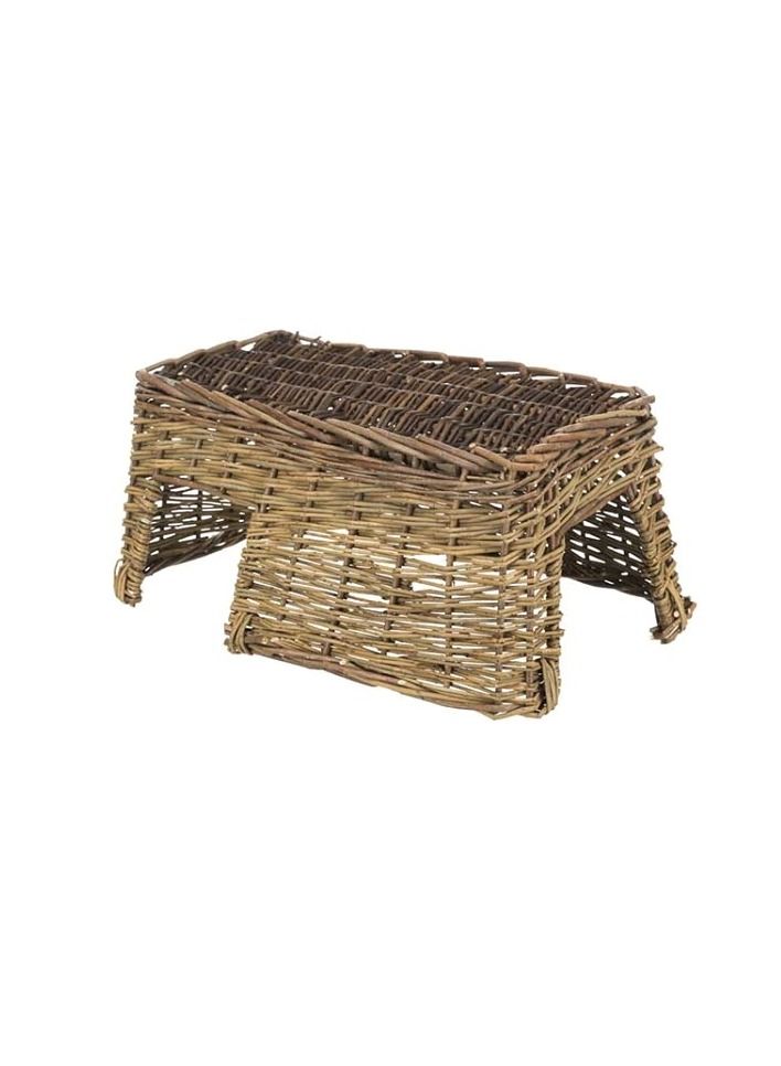 Trixie Wicker House With 2 Entrances For Small Pets