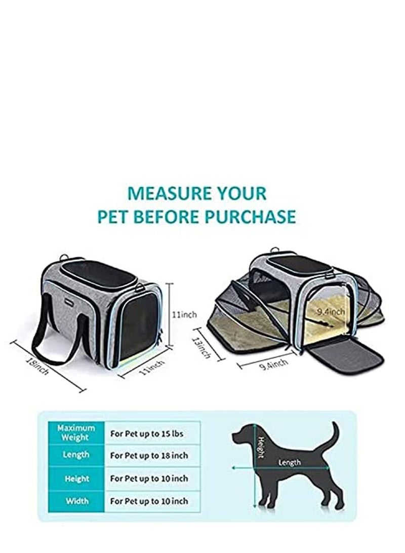 Pet Carrier Large Soft Sided Bag Portable