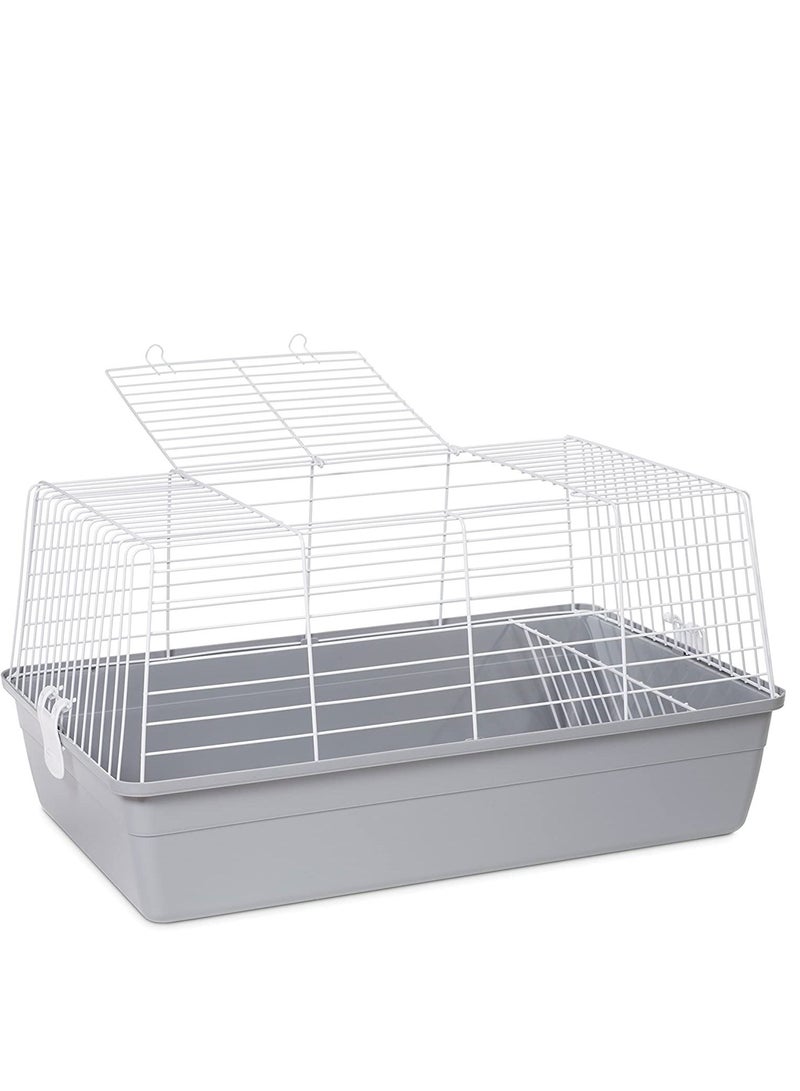 Light Weight Top Open Cage For Rabbits Guinea And Mouse Multicolor 84X48.5X38cm