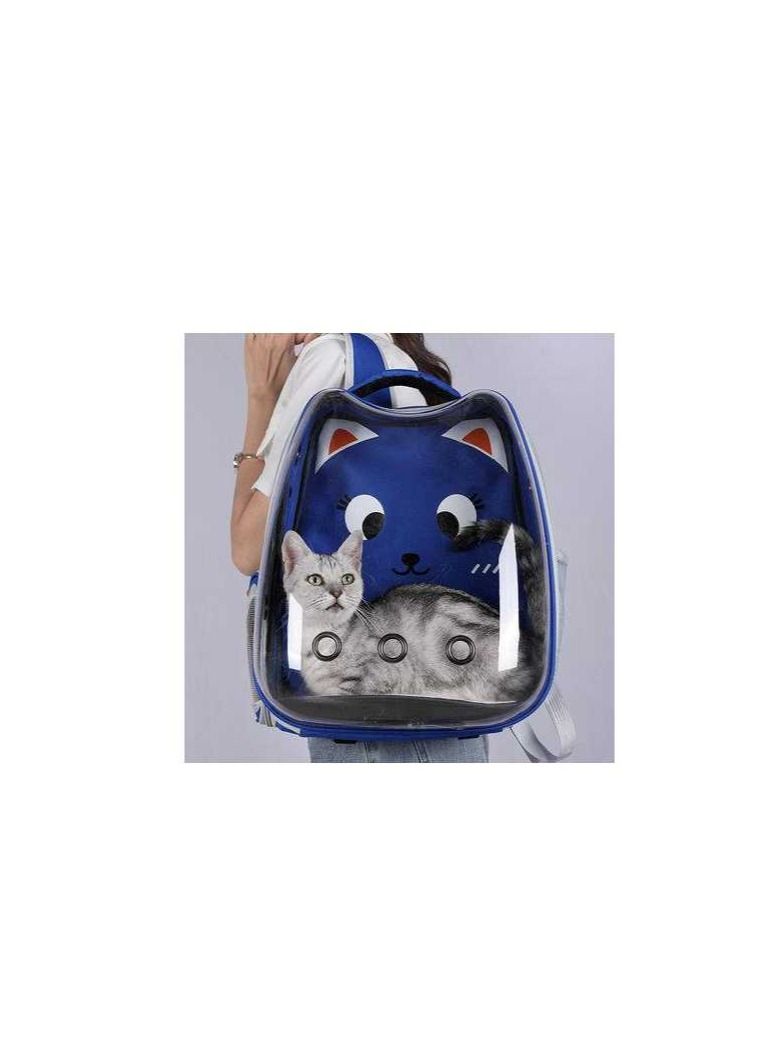 Navy Kitty Wallet Carrier Multicolor 45Hx36Lx26W CM