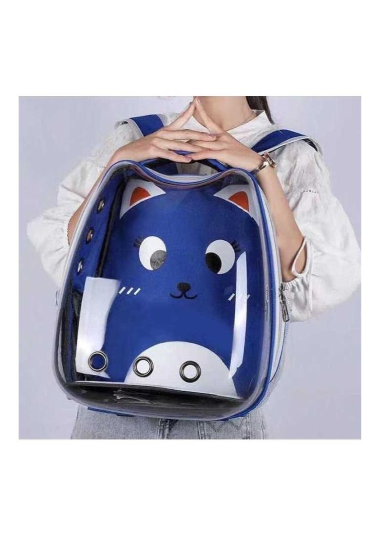 Navy Kitty Wallet Carrier Multicolor 45Hx36Lx26W CM