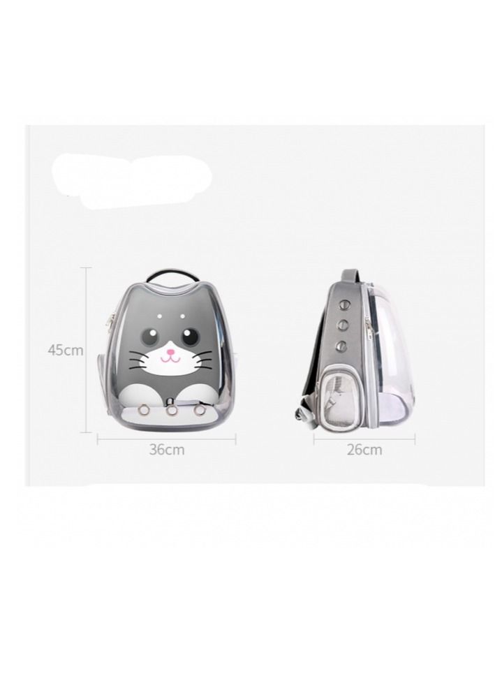 Smoky Kitty Wallet Carrier Multicolor 45Hx36Lx26W CM