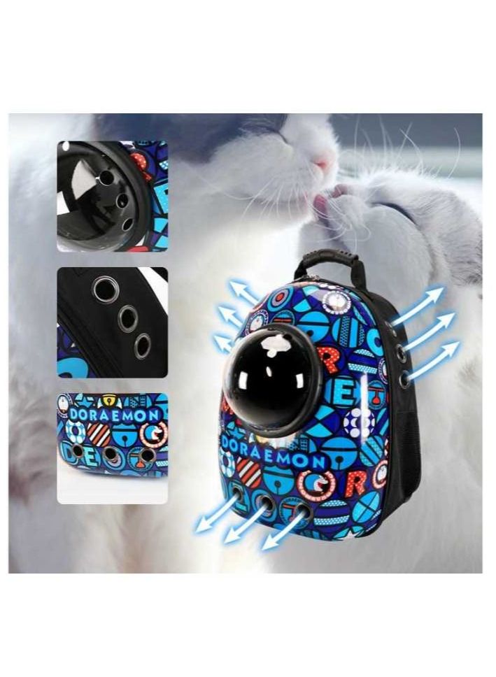 Ocean Kitty Wallet Carrier Multicolor H42cm x L32cm x W28cm