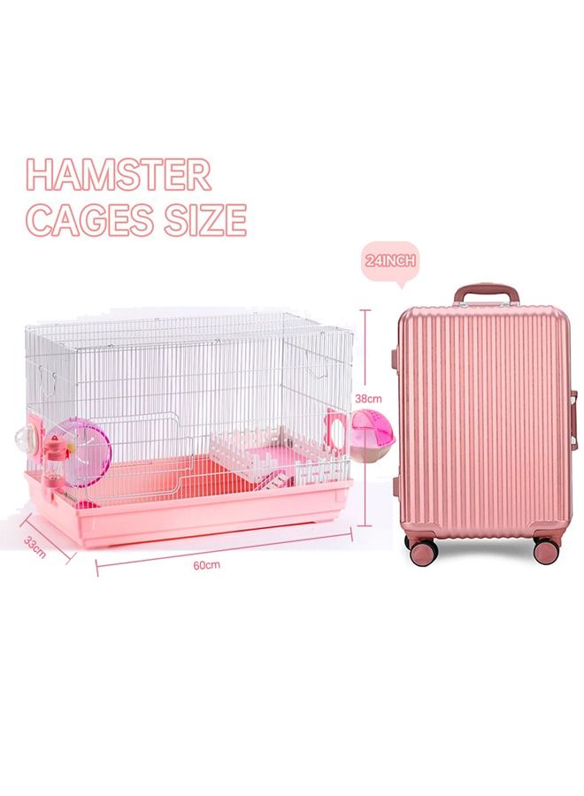 Neostyle 2 Layer Large Hamster Cage Pink