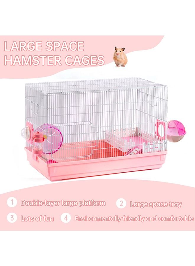 Neostyle 2 Layer Large Hamster Cage Pink