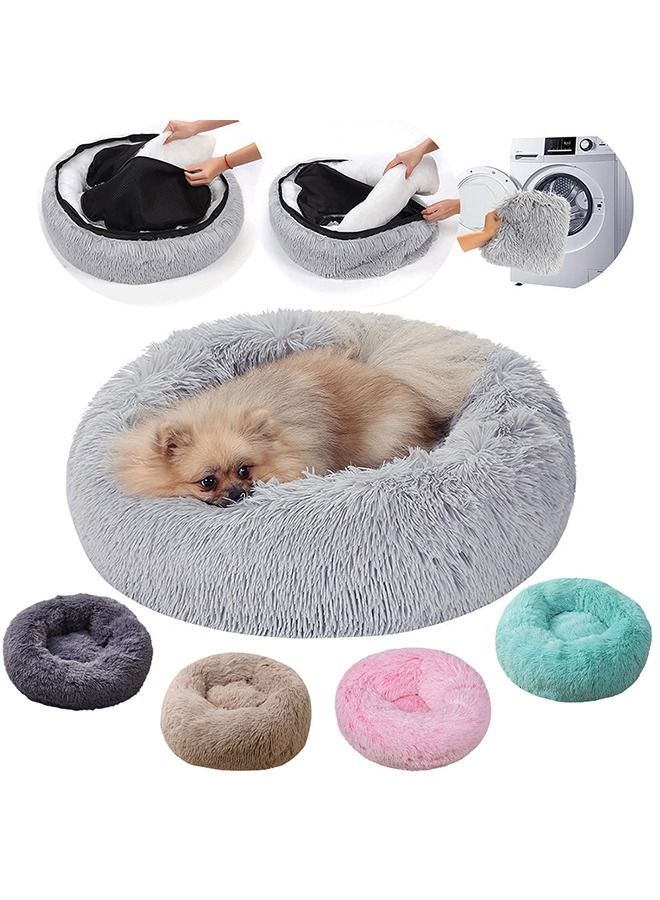 Neostyle Machine Washable Bed for Indoor Pets Light Grey