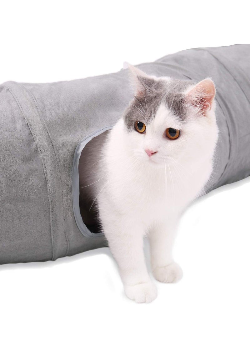 Cat Tunnel Collapsible S Shape Cat Play Tube 27cm in Diameter