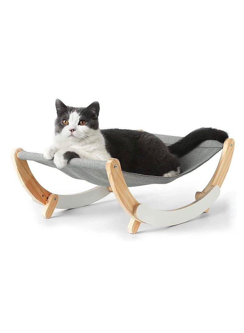 COOLBABY Cat Bed Pet Bed Pet Shaker Antislip Mat Design Washable Breathable Cloth Pad Solid Wood Cat Bed