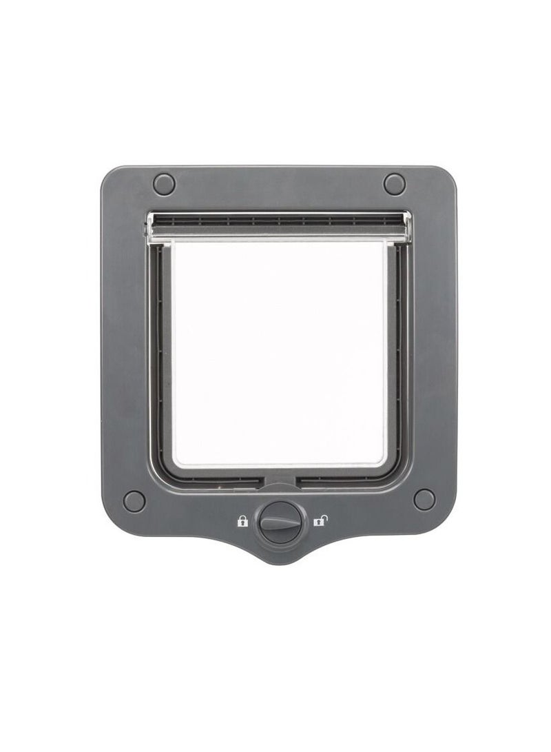 Trixie 2 Way Grey Flap Door For Cats