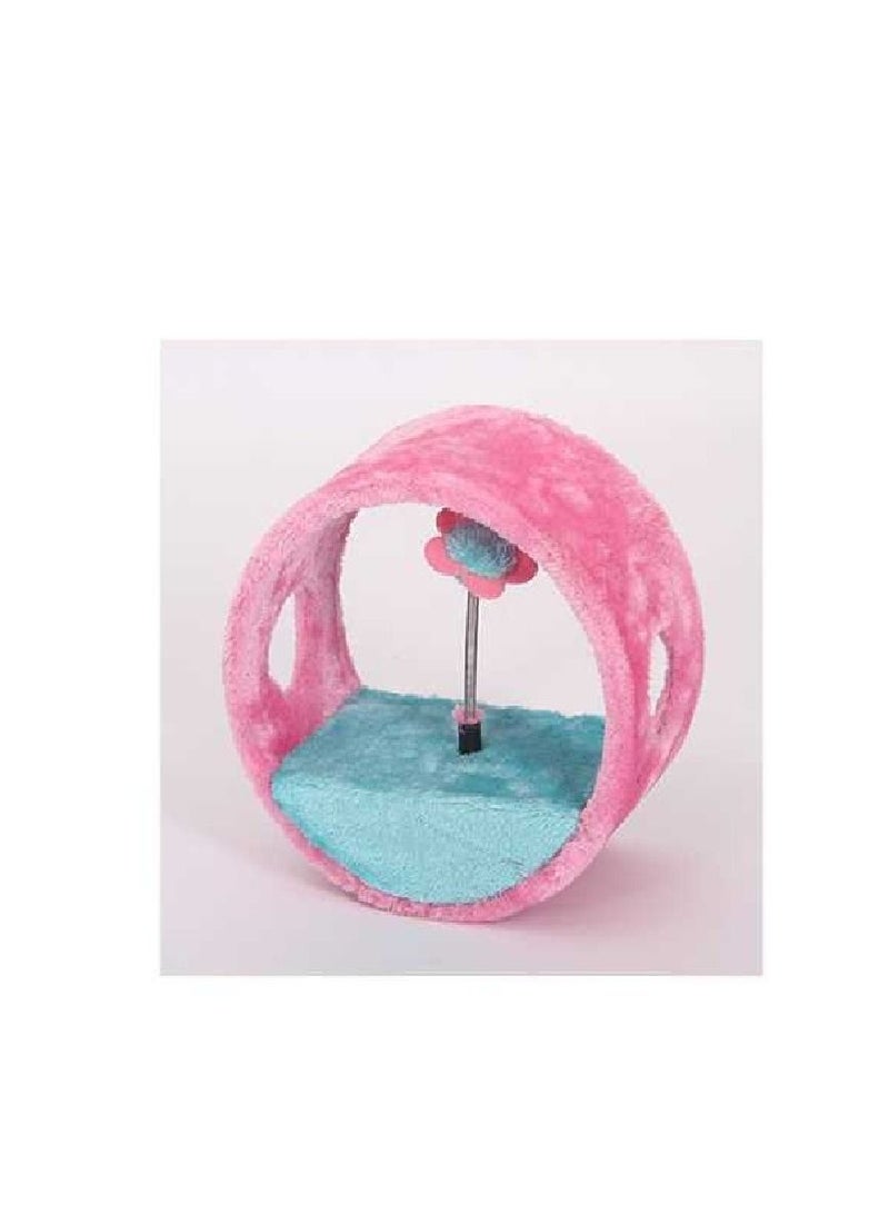 Wheel Type Cat Tree 27x15x27cm