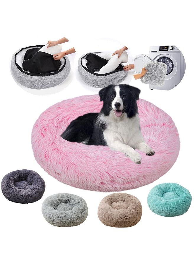 Neostyle Machine Washable Bed for Indoor Pets Gradient Pink