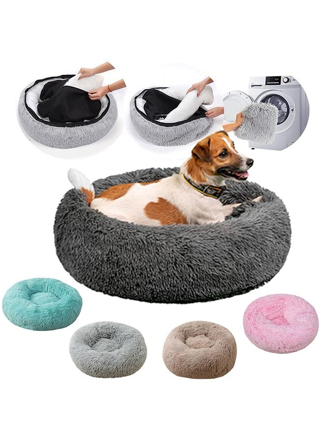 Neostyle Machine Washable Bed for Indoor Pets Dark Grey