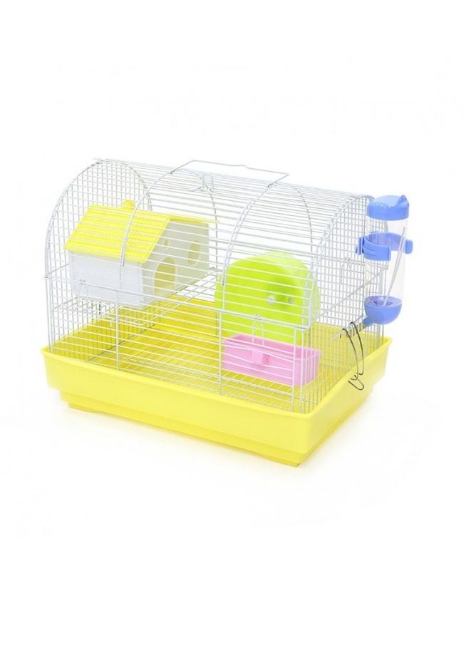 Side Open Light Weight Small Pets Cage For Rabbits Hamster And Guinea Multicolor 33X23X26cm