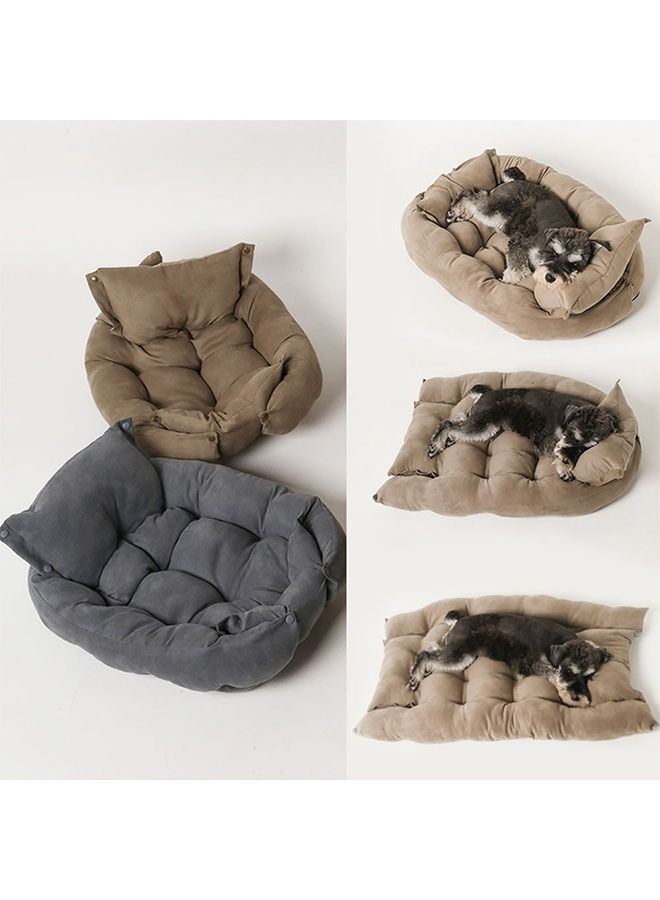 Neostyle 3 in 1 Sofa Bed For Small Medium and Large Dogs Khaki