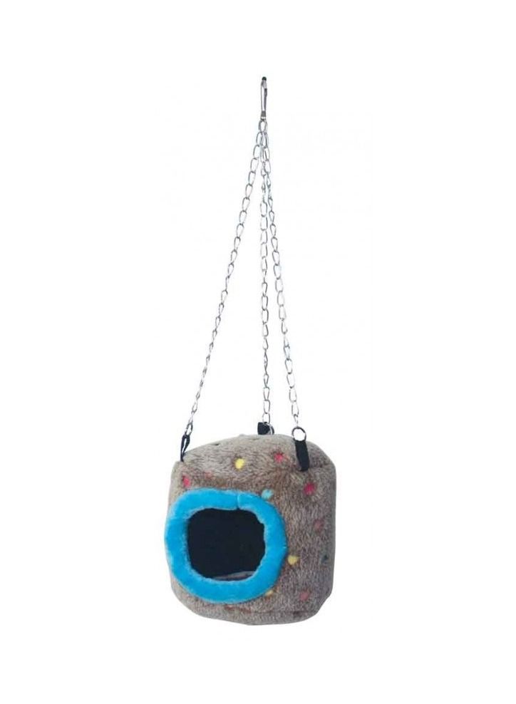 Hanging Hooded Bird House Multicolor