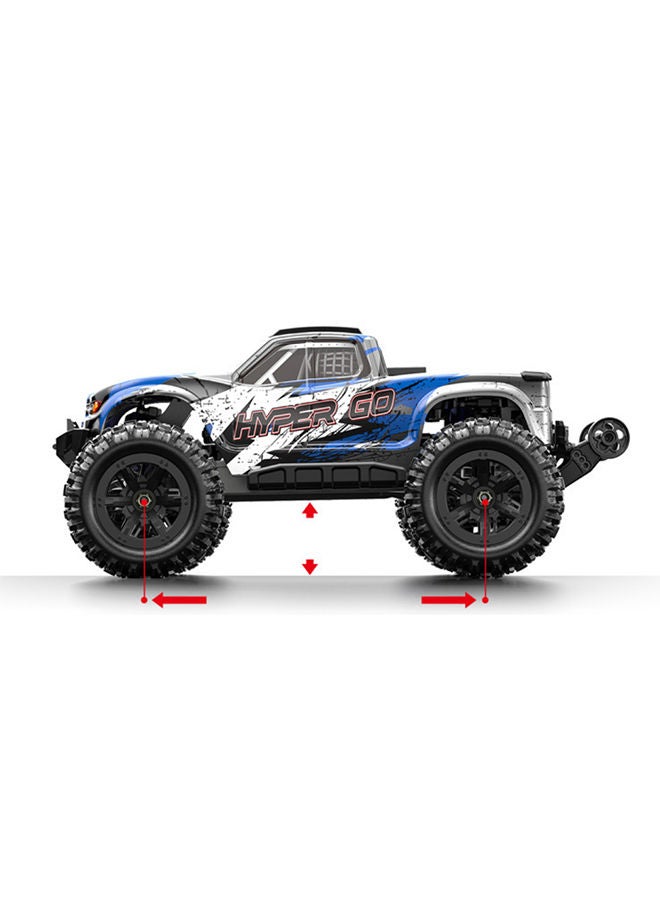 Rc Hobby Grade Gps Truck 1:16 Scale Radio Controlled Off-Roader W Bluetooth And App Rtr All Terrain Red