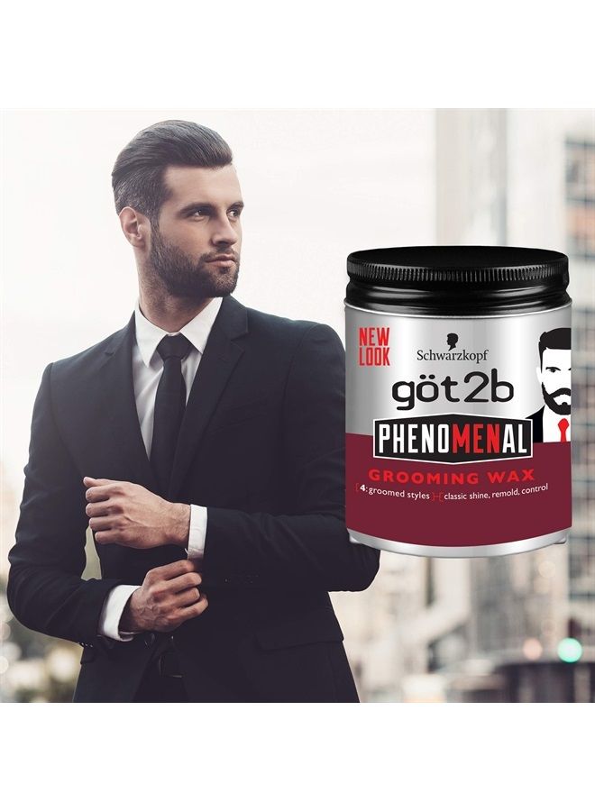 Got2b Phenomenal Grooming Hair Wax, 3.5 Ounce